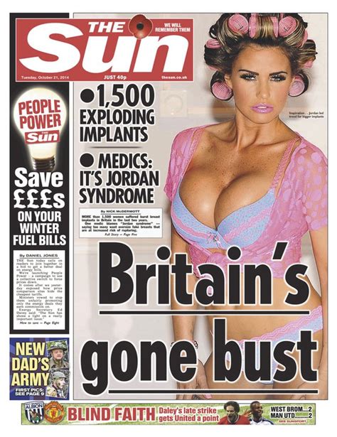 Nothing can excuse the sun's page one presentation, under the headline the. BRITAIN'S 'SUN' HAS ENDED TRADITION OF TOPLESS MODELS PAGE ...