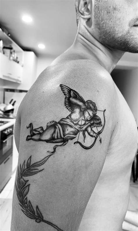 A cherub tattoo is a very safe display. Newest Addition | Cherub tattoo, Tattoos, I tattoo