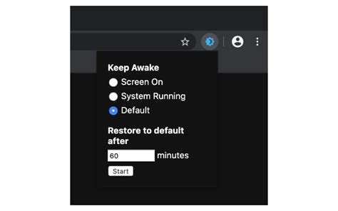 If you ever want to use an. Keep Computer Awake (for a While) - Chrome Web Store