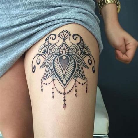 Check spelling or type a new query. 50+ Unique Thigh Tattoos for Women (2020) - Upper, Front ...