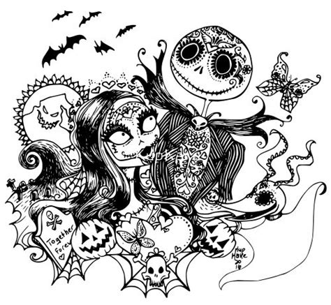 Many designs to choose from. GeekSVGS Nightmare before Christmas mandala | Nightmare ...