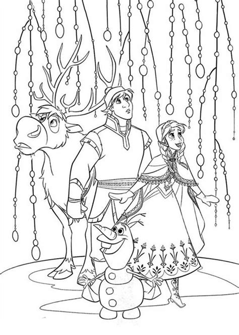 Printable kristoff from disney frozen 2 to color coloring page. Disney Frozen Coloring Sheets - Elsa, Anna and Kristoff ...