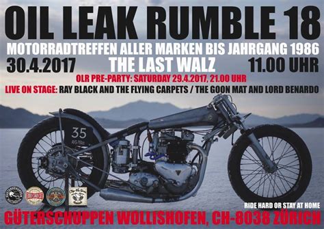 Completing a run awards a card back. Oil Leak Rumble 18 - MOST - Motorrad Oldtimer StammTisch ...