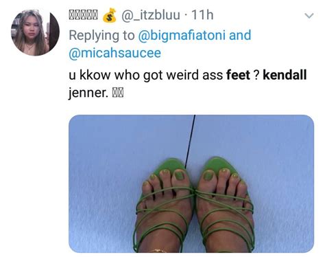 Height 5 feet 10 inches. Kendall Jenner is body-shamed for how her feet look