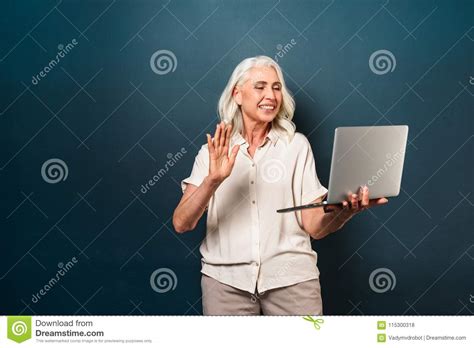 Buy computer hardware, cheap computer parts and discount computers from specialists. Happy Mature Old Woman Using Laptop Computer Waving Stock ...