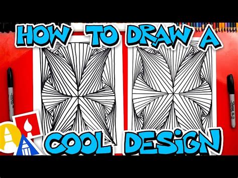 · how to draw thor with his stormbreaker from the avengers.if you enjoyed this video then check out the link below with more drawing tutorials in this playlist. How To Draw A 3D Abstract Design - Videos For Kids