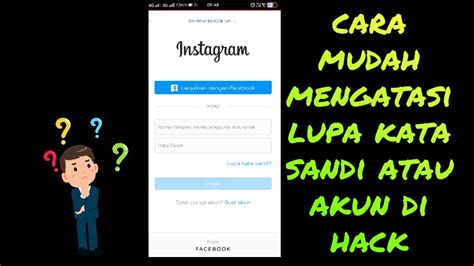 Bisa menggunakan bantuan hp untuk mengatur ulang sandi akun mi bisa dilakukan dengan dua cara, melalui setelan akun mi di. Cara mengembalikan akun instagram yang lupa kata sandi ...