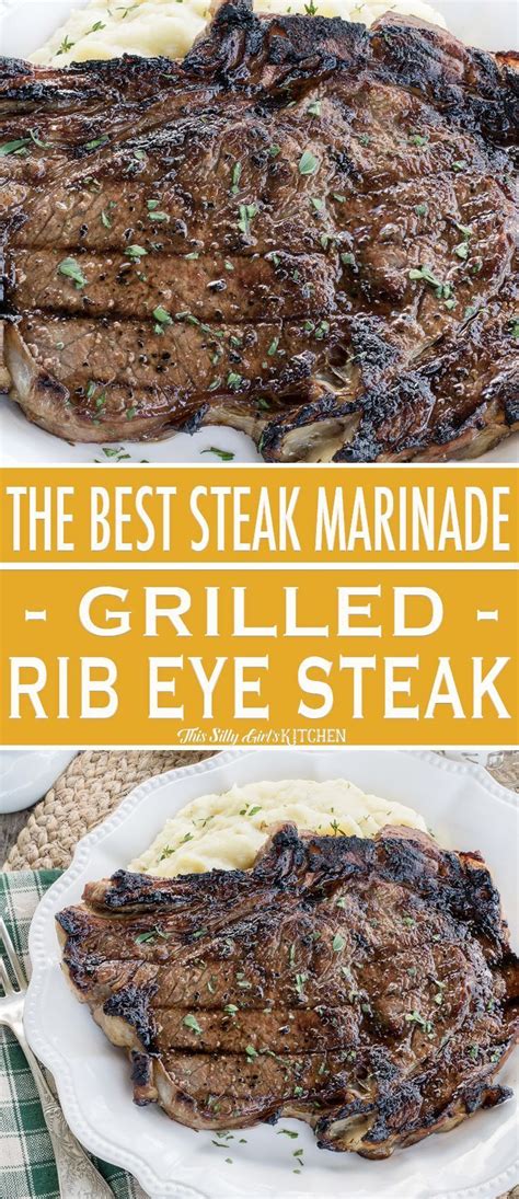 Check spelling or type a new query. The BEST Steak Marinade for Grilled Ribeye Steaks | Recipe ...