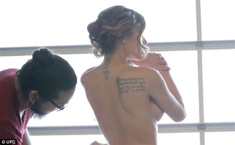 These videos of girls stripping contains no nudity. video: UFC ring girls Brittney Palmer and Arianny Celeste ...