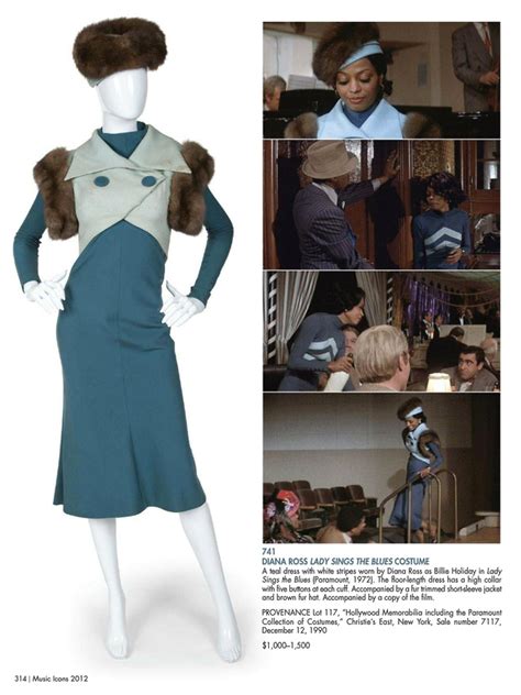 Furie about jazz singer billie holiday, loosely based on her 1956 autobiography which, in turn, took its title from holiday's songs. Diana Ross Lady Sings The Blues costume | Diana Ross and ...