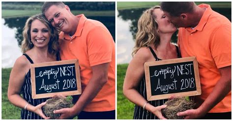 You might not be my colleague anymore but you will always remain my good friend. Adorable Married Couple Celebrates Empty Nest With Photo ...