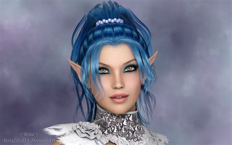 2 youtube biru apk rina and hole 3d. Rina Portrait - III by MetalHed13 on DeviantArt (With ...