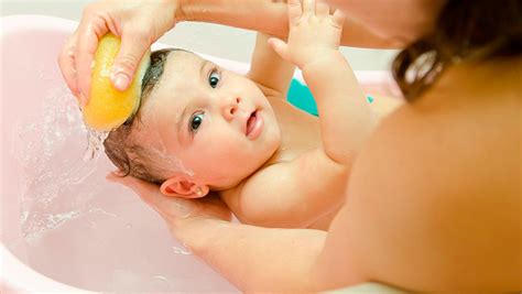 When bathing a newborn, you can simply fill a bowl with water and clean your baby using a sponge or gentle washcloth. The best bathing tips for your newborn | Beaumont Health