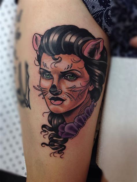 Maybe you would like to learn more about one of these? Cat lady by Drew Shallis at STR Body Modifications, Wyong, Aus : tattoos