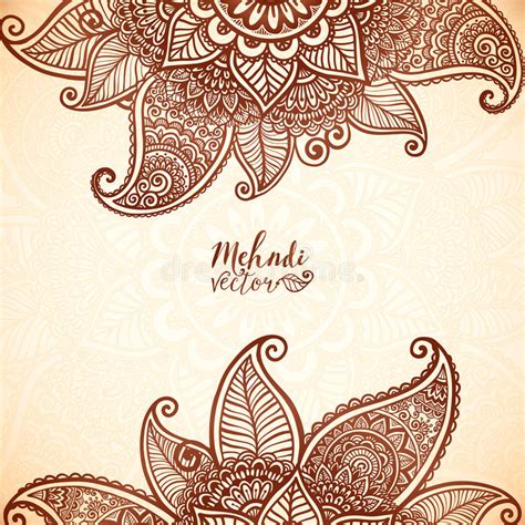 Create your own indian wedding invitation cards in minutes with our invitation maker. Mehndi Stock Illustrations, Vecteurs, & Clipart - (8,661 ...