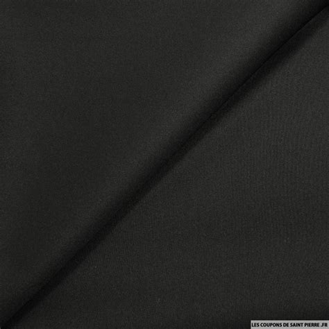 Tissu Néoprène polyester noir