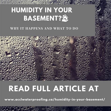 Check spelling or type a new query. Humidity in your basement? how do you know if you have a ...