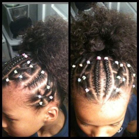 We did not find results for: Front only scalp braids with colored rubber bands. | Girl ...