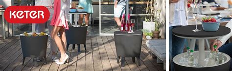 They match my patio furniture perfectly. Amazon.com : Keter Modern Cool Bar Outdoor Patio Furniture ...