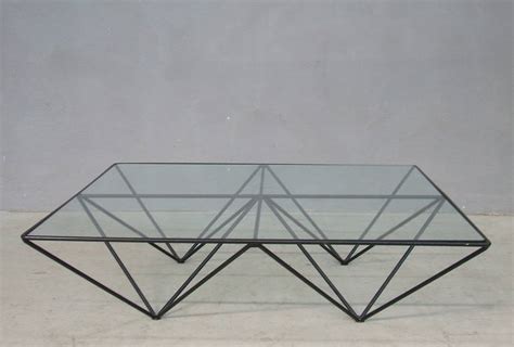 Glass and iron alanda coffee table by paolo piva for b&b italia, 1982. "Alanda" Coffee Table by Paolo Piva for B and B, Italy at 1stdibs