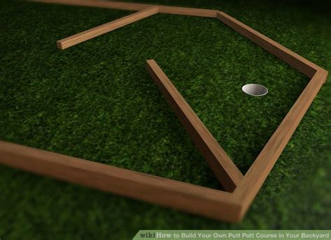 Thought i'd share, hope you enjoy. How to Build Your Own Putt Putt Course in Your Backyard ...