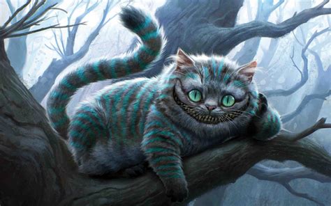 There are two cats in alice in wonderland. The Cheshire cat from Alice in Wonderland Desktop ...