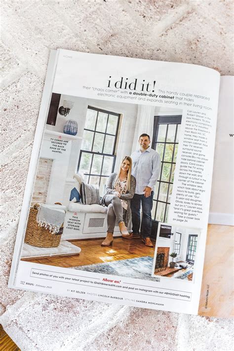 Easily toggle between the traditional magazine layout and the innovative. Better Homes and Gardens Magazine Shoot - Bless'er House