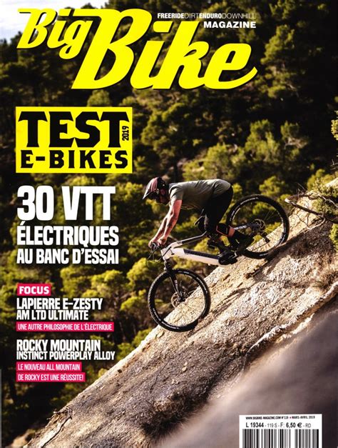 Big Bike Magazine n° 119 - Abonnement Big Bike Magazine ...