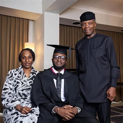 Yemi osinbajo made reference to burna boy and wizkid for taking the entertainment scene by yemi osinbajo has disclosed that national council for arts and culture in collab with the bank of industry. Fiyin Osinbajo Graduates From The University Of Birmingham ...