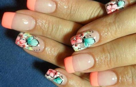 Podrían ser sencillos o podrían ser diseños que llevan flores, hojas, hasta globos. Diseños de uñas a la moda - UñasDecoradas CLUB