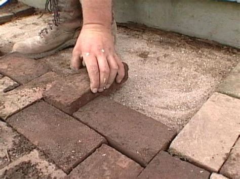 Use gentle taps of the hammer to avoid chipping the brick, and only remove grout around the loose piece(s). How to Repair a Brick Walkway | how-tos | DIY