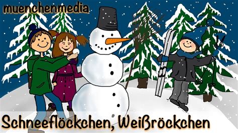 Weihnachten ist die beste zeit um bekannte weihnachtslieder mit den kindern zu singen. Weihnachtslieder deutsch - Schneeflöckchen, Weißröckchen ...