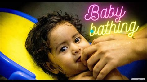 That's how steps for how to give a bath to a newborn baby. Eva's Nest -08|Baby Eva|Baby Bath Time|Cute Baby Taking ...