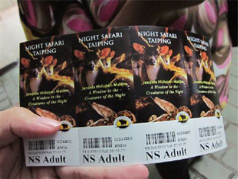 Berisi informasi mengenai tiket masuk bali zoo | travel marketplace indonesia. Doli Kuey Teow Goreng dan Night Safari Taiping | JARDNESS.com