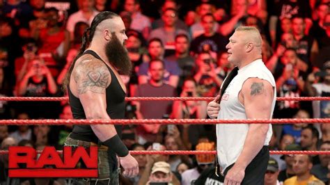 The creative team had an entire raw planned with strowman as champion but lesnar ended up winning the match and the following raw had to be rewritten. Braun Strowman attacks Universal Champion Brock Lesnar ...