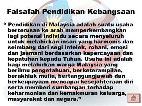 Start by marking perspektif falsafah dan pendidikan di malaysia as want to read reader q&a. Falsafah pendidikan kebangsaan