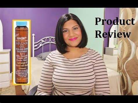 Can be used on both wet and dry hair to create a silky, smooth finish. Best Drugstore Haircare | Hask Argan Oil Healing Shine ...