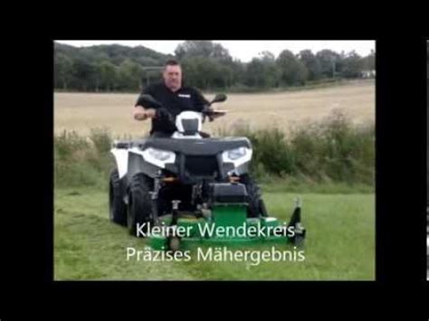 Maybe you would like to learn more about one of these? Quad ATV Frontmähwerk Rasenmäher Mähwerk Kehrmaster - YouTube