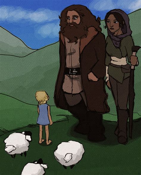 Kimbertow at yahoo dot com. The Quest of Hagrid and Maxime by nukedperogy on DeviantArt