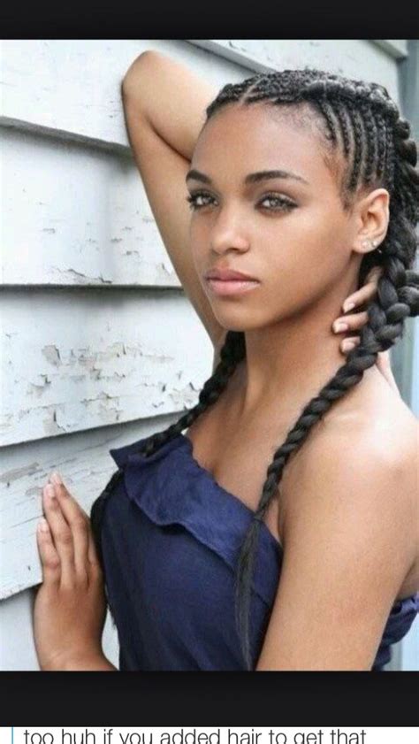 20 unique hair braiding hairstyles. Hair braids corn rows mixed girl black african american ...