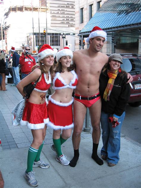 It was a nice refresher because it had been years since i saw them. Santas Running "Half Naked" | marathon you can do it