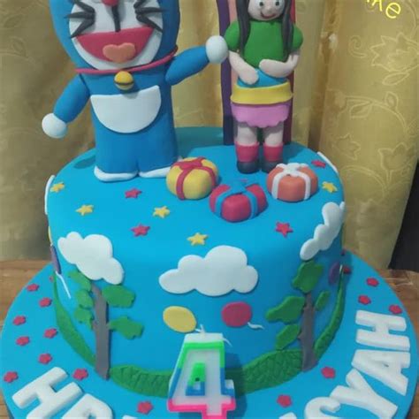 Maybe you would like to learn more about one of these? Paling Keren 29+ Gambar Doraemon Kue Ulang Tahun - Richa ...