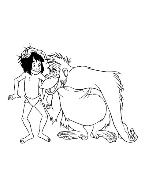 Der erste band erschien 1894, der zweite 1895 unter dem titel the second jungle book („das zweite dschungelbuch. Jungle Book Characters Coloring Pages - GetColoringPages.com