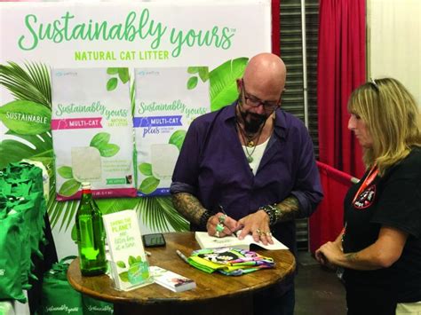 Your cat's litter box isn't a source of good smells. Sustainably Yours Hosts Jackson Galaxy, Pledges Donation ...