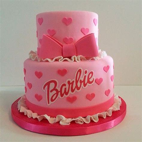 Mix and match barbie party supplies with our solid color tableware for a bright barbie birthday party! 30 best Barbie Cakes images on Pinterest | Barbie cake ...