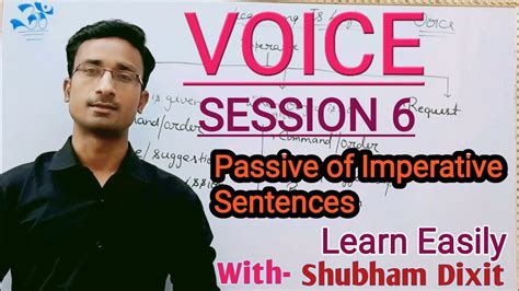 Maybe you would like to learn more about one of these? Voice - Passive voice of Imperative Sentences - YouTube