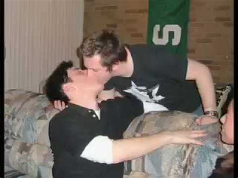 College girls kissing and getting oiled up at hazing party. KISSING MEN - YouTube