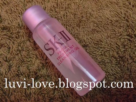 I'm pretty sure i did not spend that much to get. Luvi-Love: SK-II Facial Treatment Cleansing Oil REVIEW