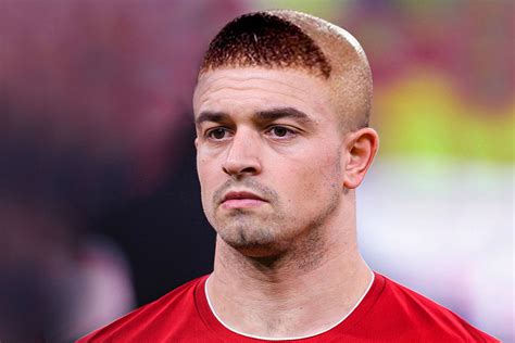 Liverpool star Xherdan Shaqiri reveals he copied Ronaldo's infamous 2002 'triangle' haircut in ...