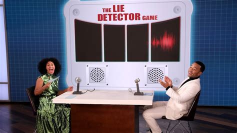 Does he go to the gym every day? Tracee Ellis Ross and John Legend Take a Lie Detector Test ...